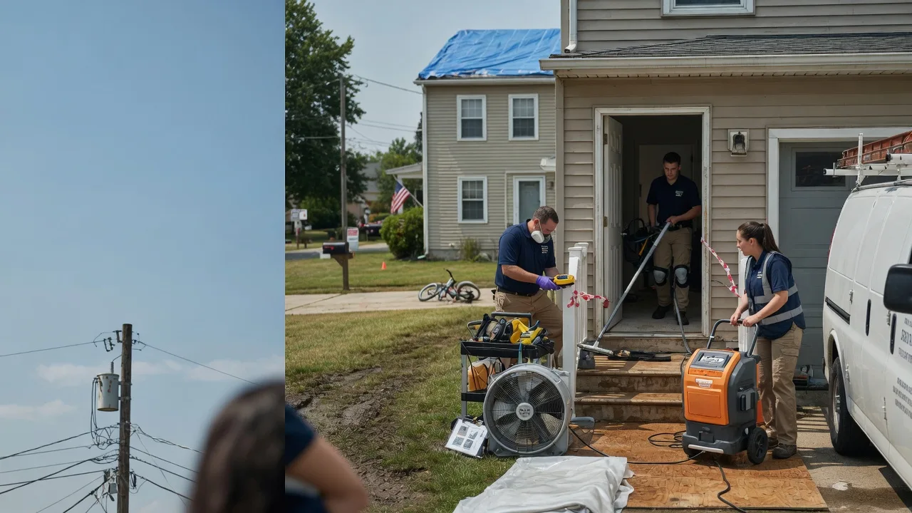 Water Damage Repair in Foster City, MI near me